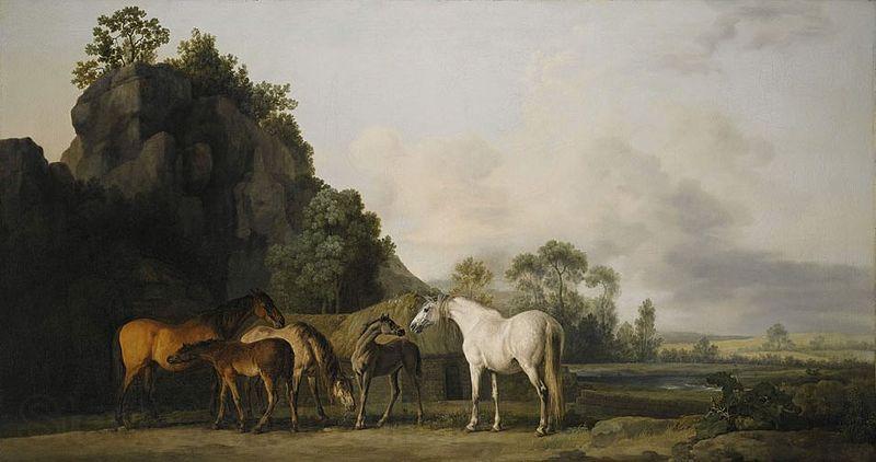 George Stubbs Brood Mares and Foals Spain oil painting art